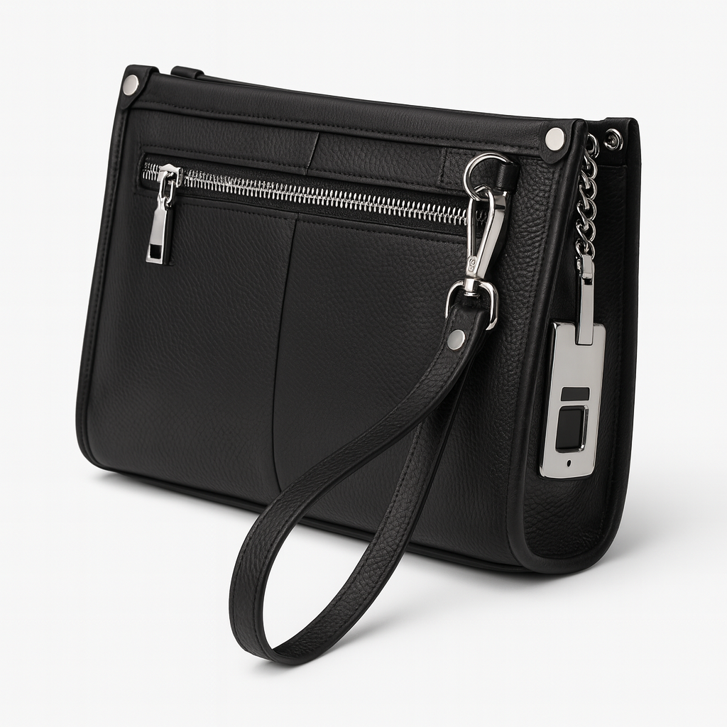 B3 Smart Leather Clutch