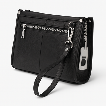 B3 Smart Leather Clutch