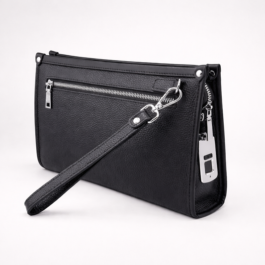 B2 – Real Leather Fingerprint Lock Bag – MRAD & CO