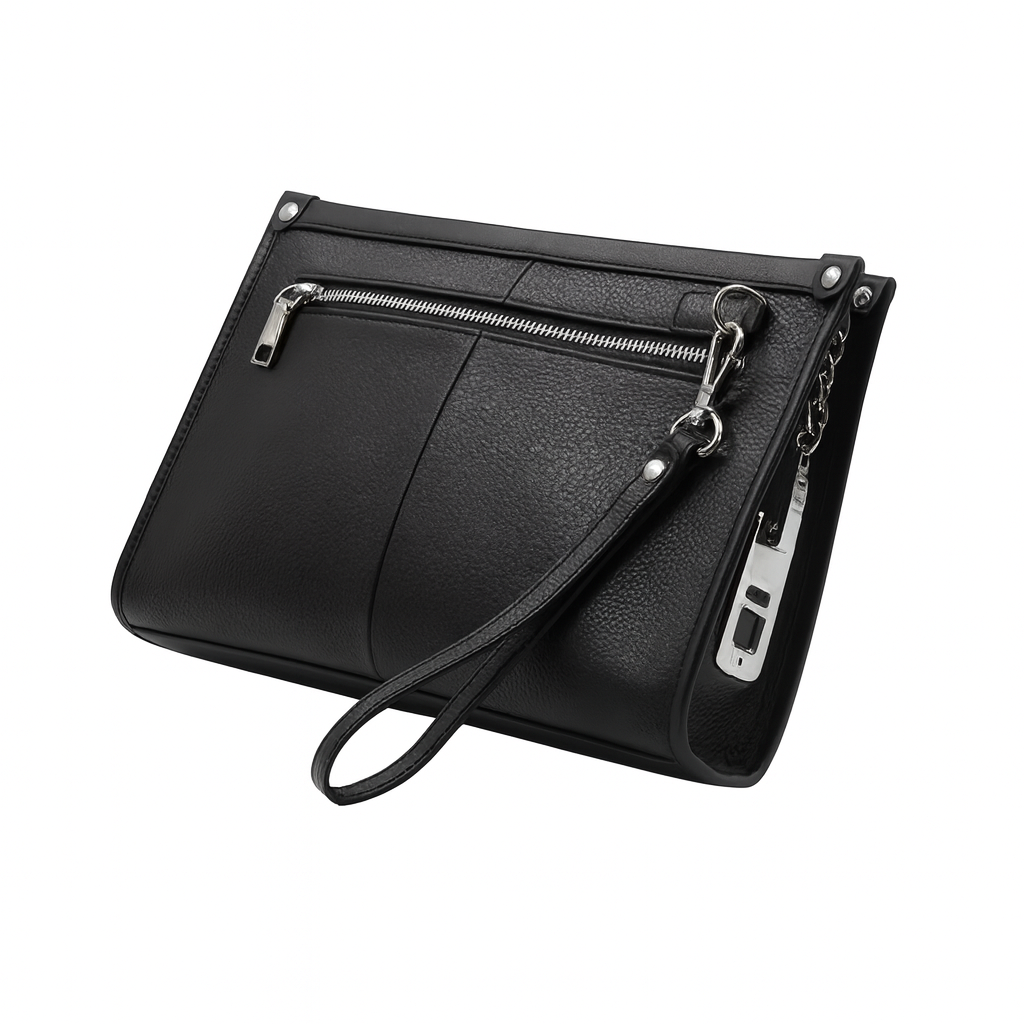 B3 Smart Leather Clutch