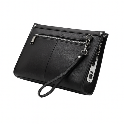 B3 Smart Leather Clutch