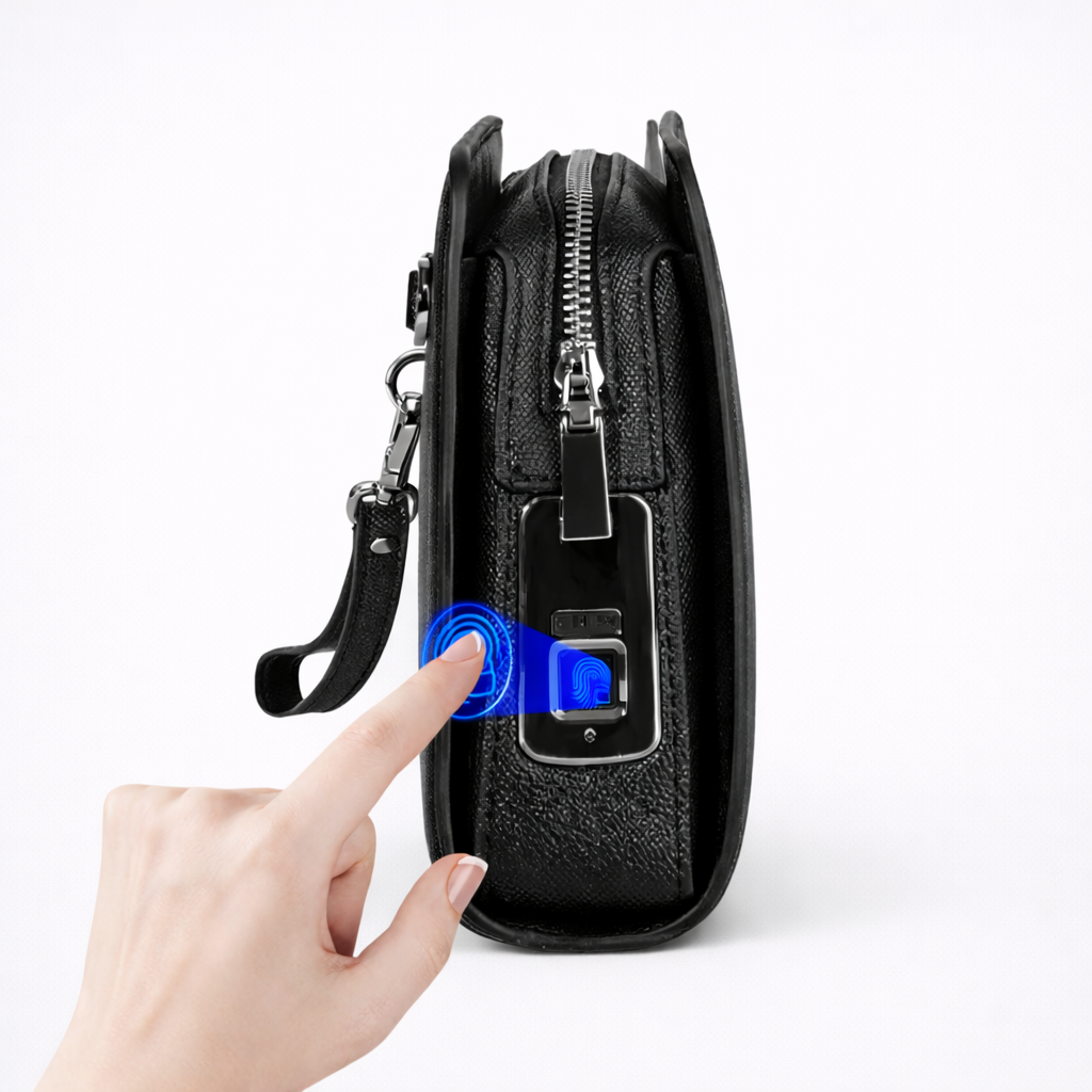 C2 Smart Leather Clutch