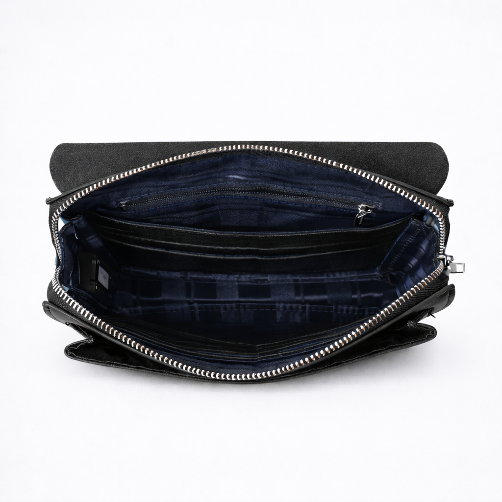 C3 Smart Leather Clutch