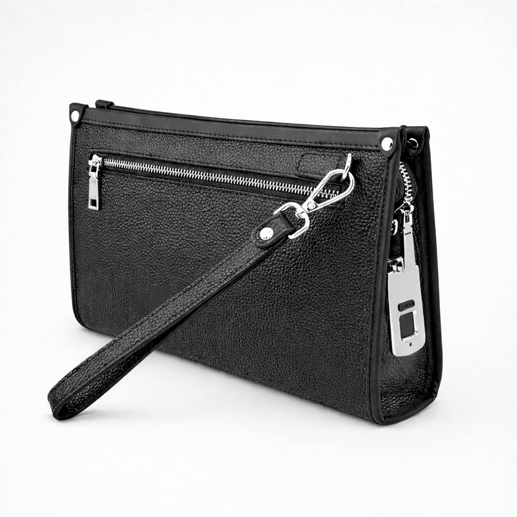 B2 Smart Leather Clutch