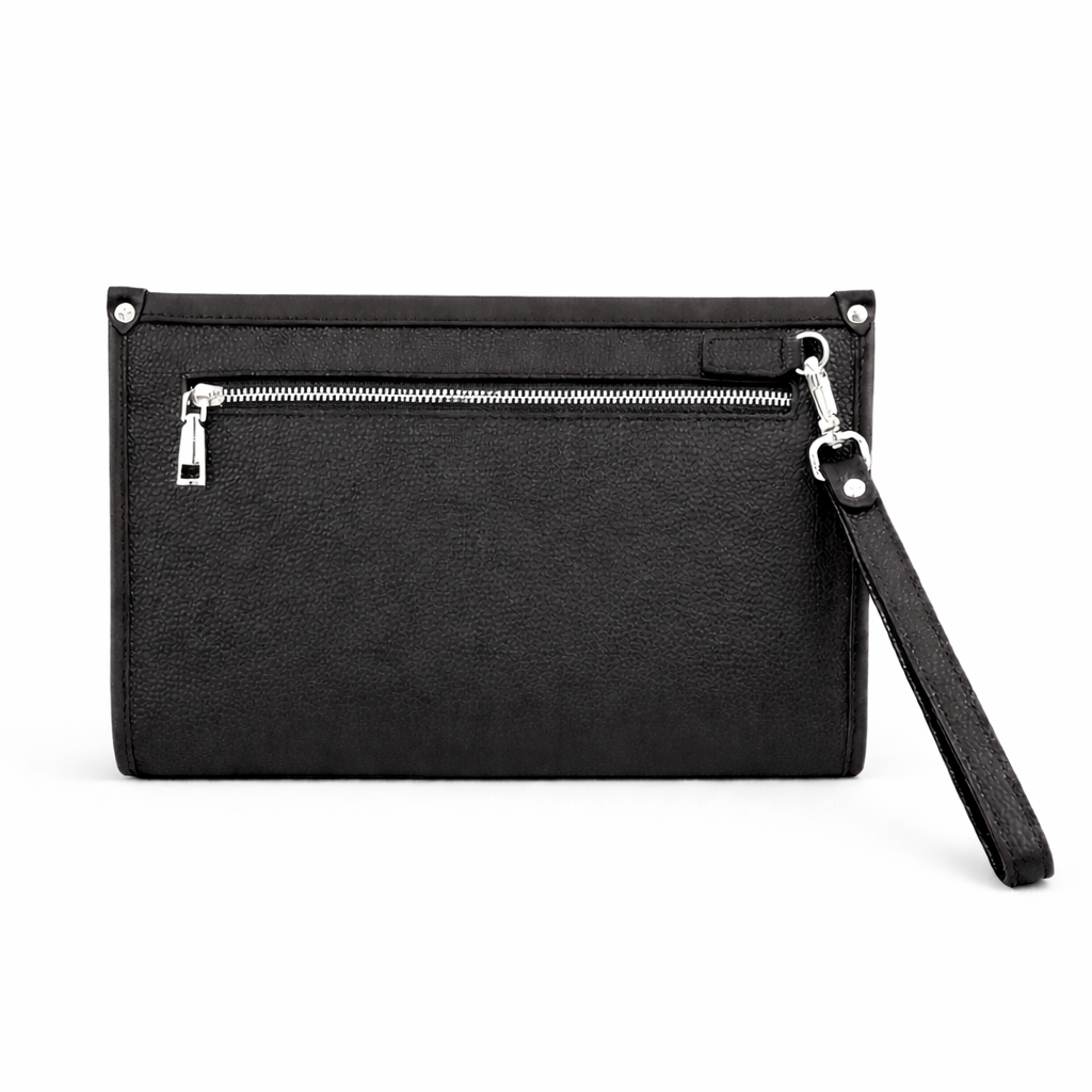B2 Smart Leather Clutch
