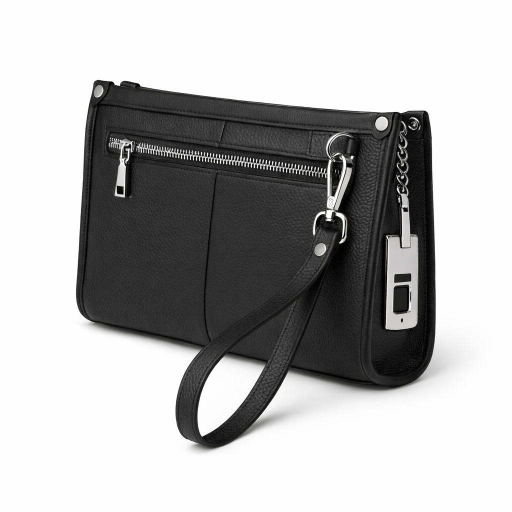 B3 Smart Leather Clutch