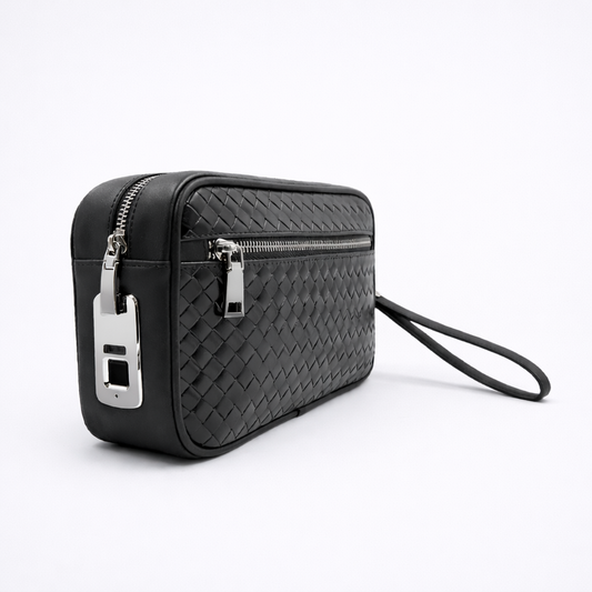 F1 – Men’s Smart Fingerprint Clutch Handbag – MRAD & CO