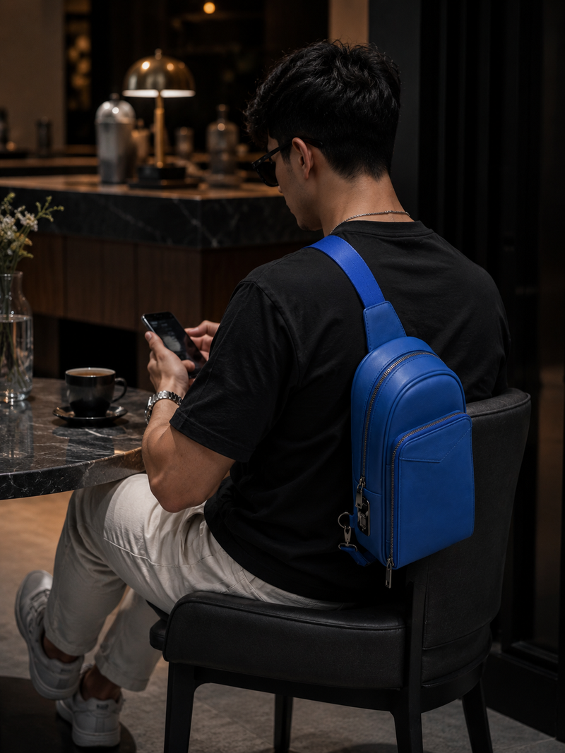 SB2 Smart Leather Sling Bag