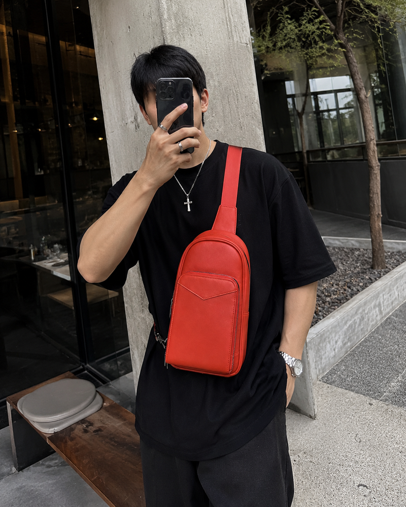 SB2 Smart Leather Sling Bag