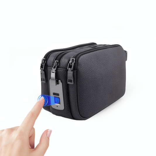 F3 – Genuine Leather Anti-Theft Long Wallet Bag – MRAD & CO