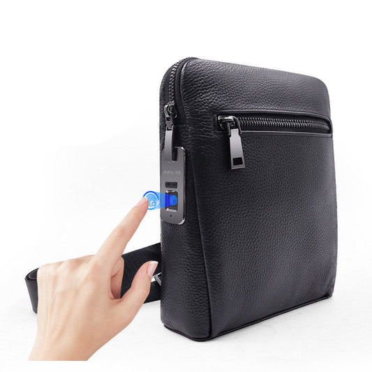 CB1 – Anti-Theft Business Men’s Genuine Leather Bag – MRAD & CO