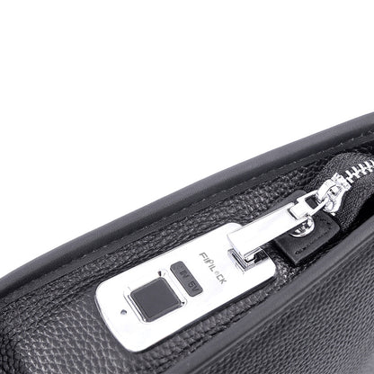 B1 – Real Leather Fingerprint Lock Bag – MRAD & CO